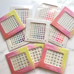 NEW! Set of 10 ColourPop Face Gems Crystals Jewels Rhinestones